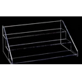 Acrylic Three Tier Display Rack w/ Slatwall (16"x8"x10")